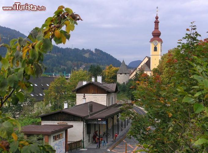 Immagine Uno scorcio di Tarvisio, cittadina di confine nel nord del Friuli