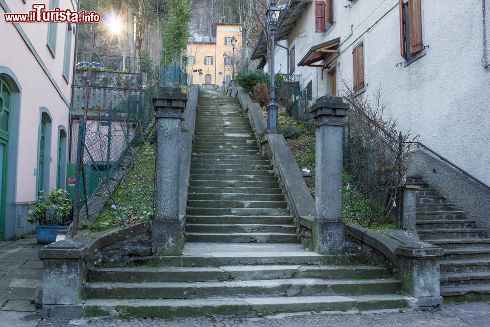 Immagine Uno scorcio panoramico del centro storico di Sestola, provincia di Modena, Emilia Romagna.