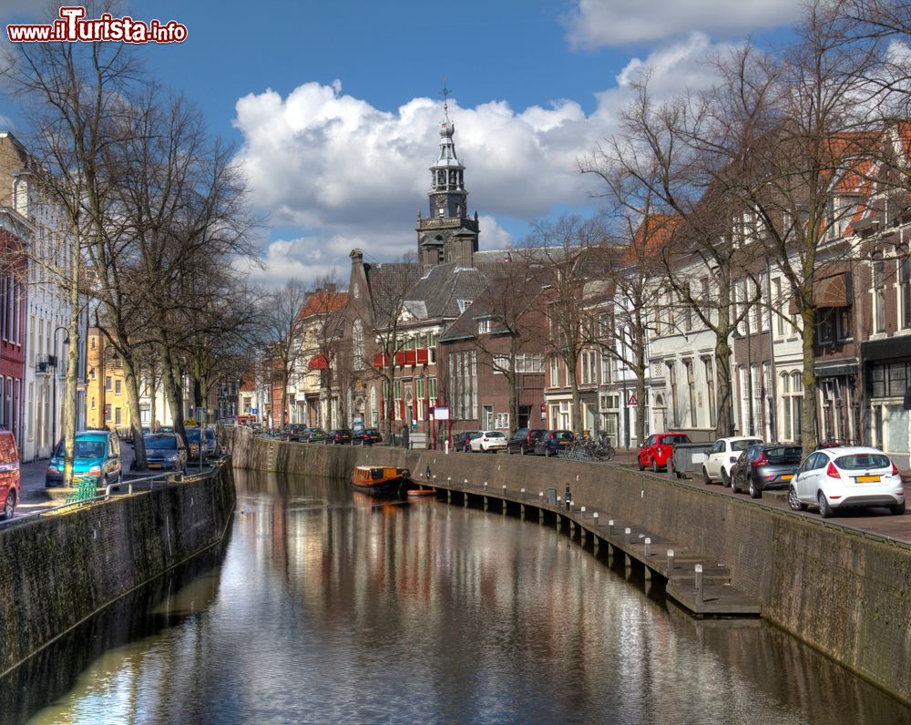 Immagine Uno scorcio suggestivo del centro storico di Gouda nei Paesi Bassi