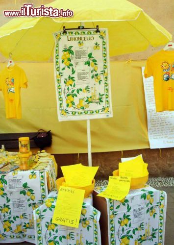 Immagine Uno stand alla Sagra del Limone di Monterosso al Mare - @ Pro Loco Monterosso