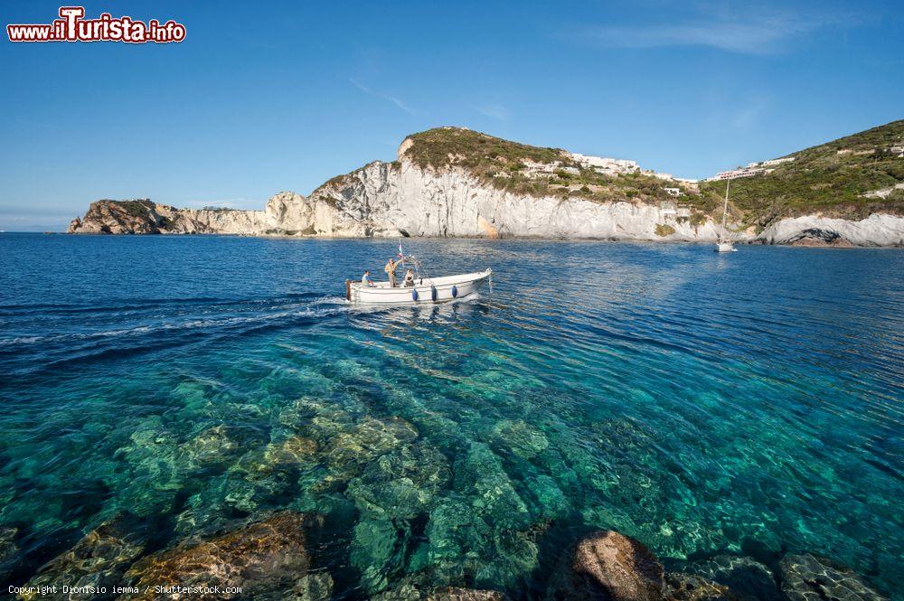 Immagine Vacanza sul mare limpido di Ponza, tra spiagge e coste rocciose, panoramiche - © Dionisio iemma / Shutterstock.com