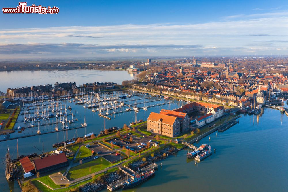 Immagine Veduta aerea di Hoorn nei Paesi Bassi