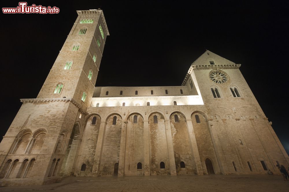 Immagine Veduta by night della cattedrale di Trani, Puglia.