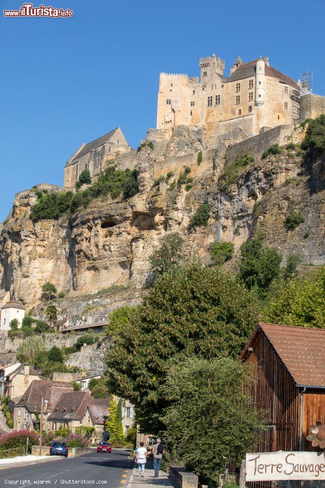 Immagine Veduta dalla strada del castello di Beynac-et-Cazenac, dipartimento della Dordogna, Francia - © wjarek / Shutterstock.com