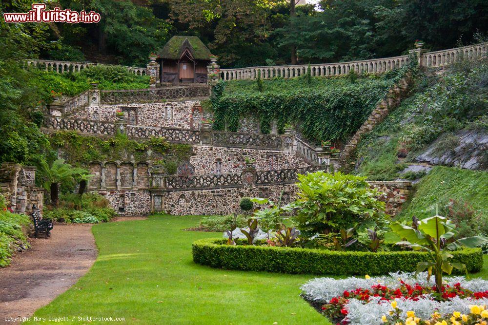 Immagine Veduta del Plantation Garden di Norwich, Norfolk, Inghilterra. Aperto tutto l'anno, questo giardino in stile vittoriano si trova a Earlham Road - © Mary Doggett / Shutterstock.com