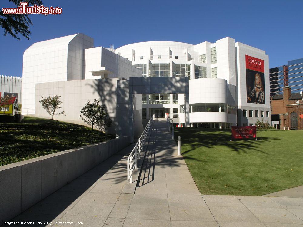 Immagine Veduta dell'Art Museum di Atlanta, Georgia. Fondato nel 1905, questo spazio museale è uno dei più visitati del paese. Ospita più di 11 mila opere d'arte  - © Anthony Berenyi / Shutterstock.com