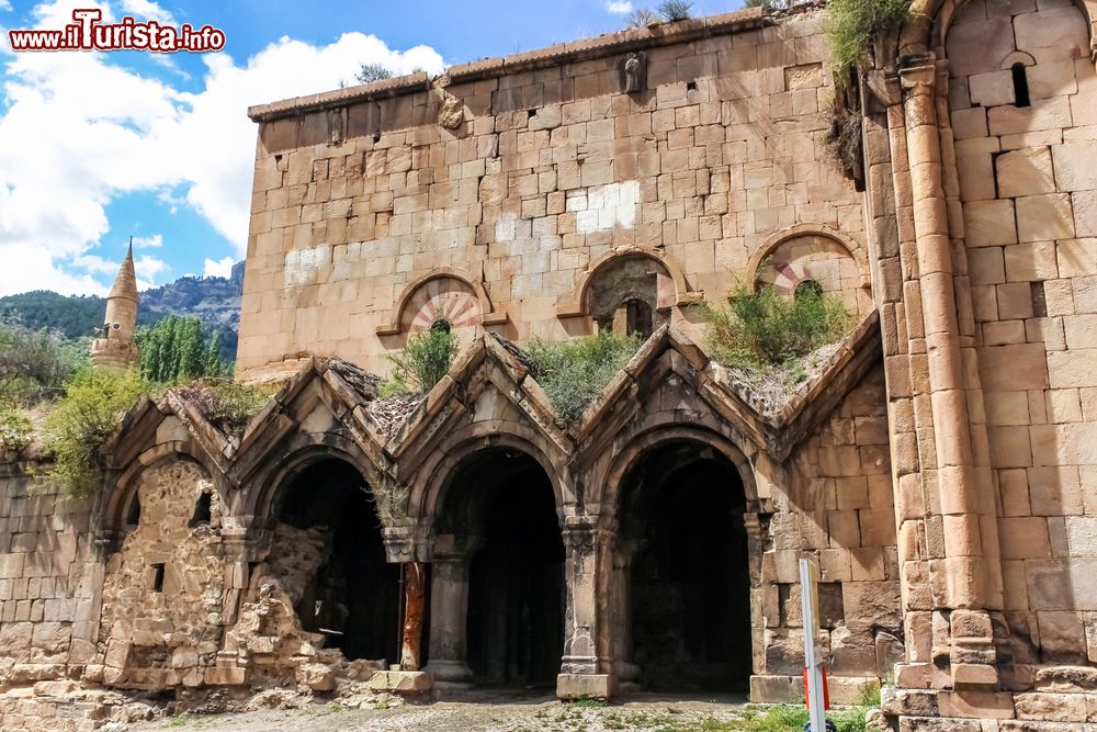 Immagine Veduta di Oshki o Oshk Vank, la chiesa di San Giovanni Battista a Uzundere, provincia di Erzurum (Turchia).