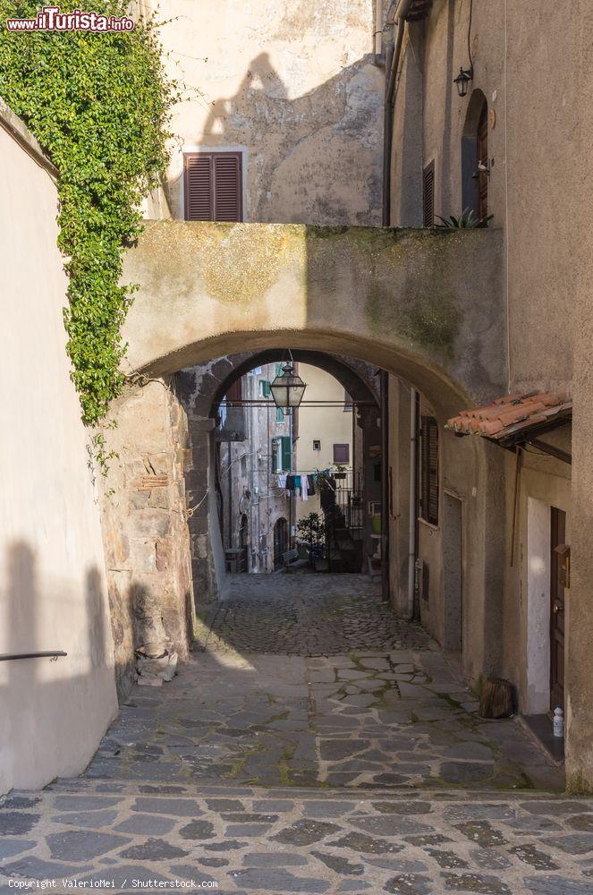 Immagine Via lastricata nel cuore di Gradoli sul Lago di Bolsena (Lazio) - © ValerioMei / Shutterstock.com