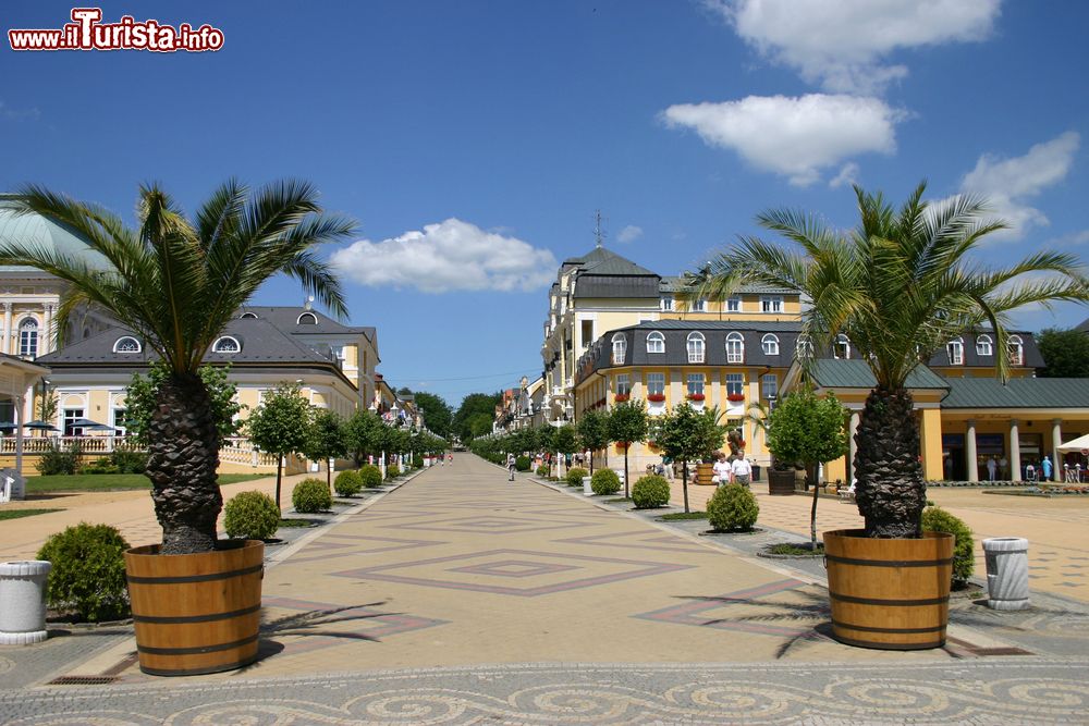 Immagine Il viale centrale di Frantiskovy Lazne, Repubblica Ceca.