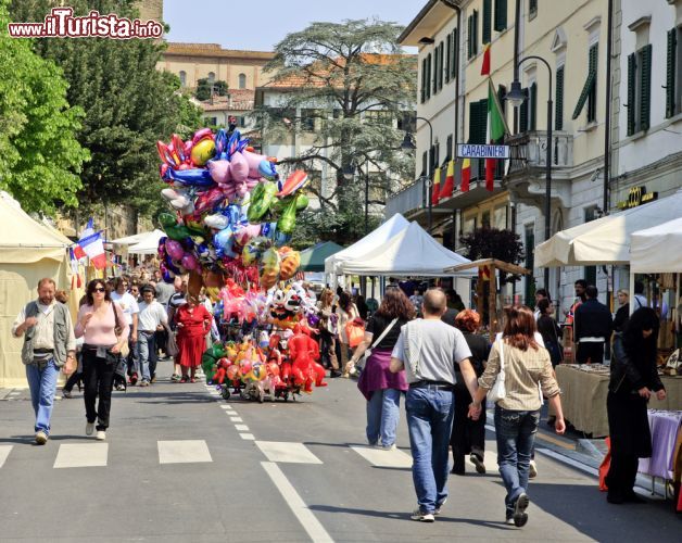 Immagine Mercato a Vinci durante i festeggiamenti di Leonardo, l'illustre concittadino - © Scandphoto / Shutterstock.com