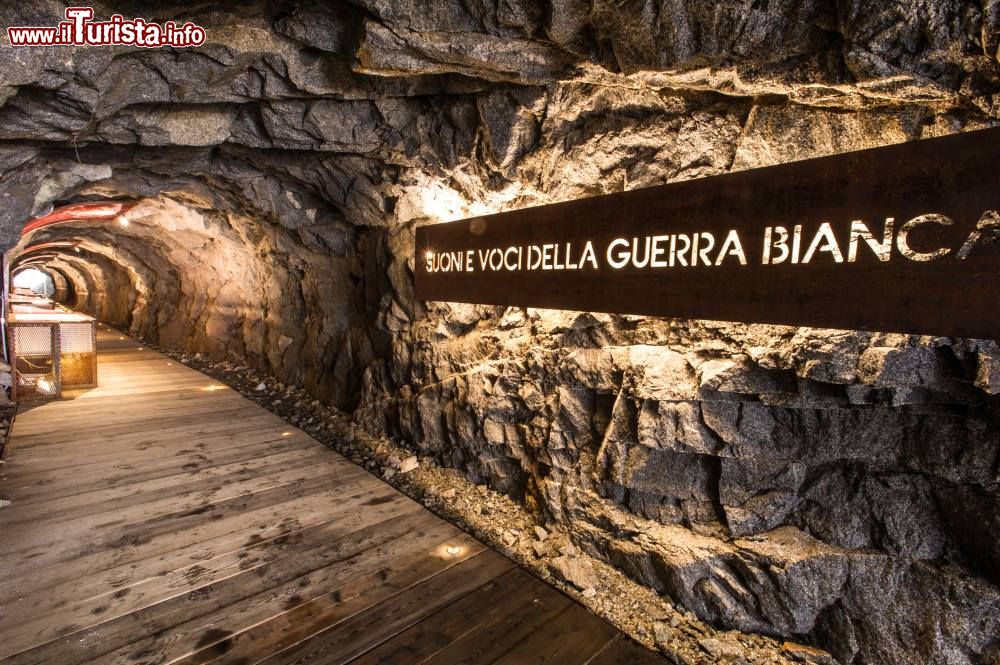 Immagine Visita alla Galleria multimediale di Passo Paradiso, siamo nella zona di Passo del Tonale in Lombardia - © Ph. Mauro Mariotti / Adamello ski