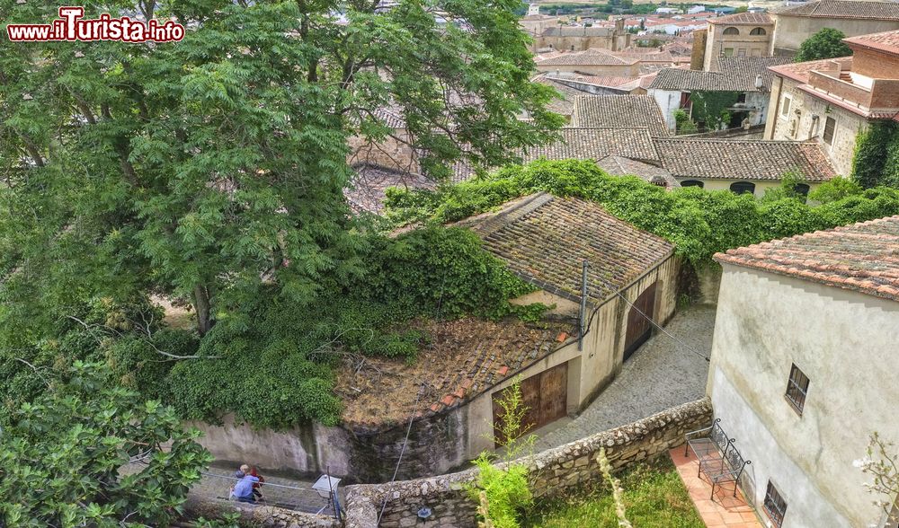 Immagine Vista del centro storico di Trujillo dal castello medievale, provincia di Caceres, Spagna.