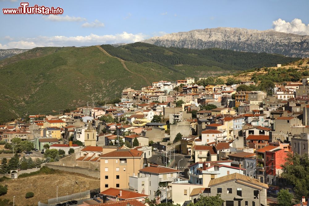 Immagine Vista panoramica del centro storico di Orgosolo in Sardegna