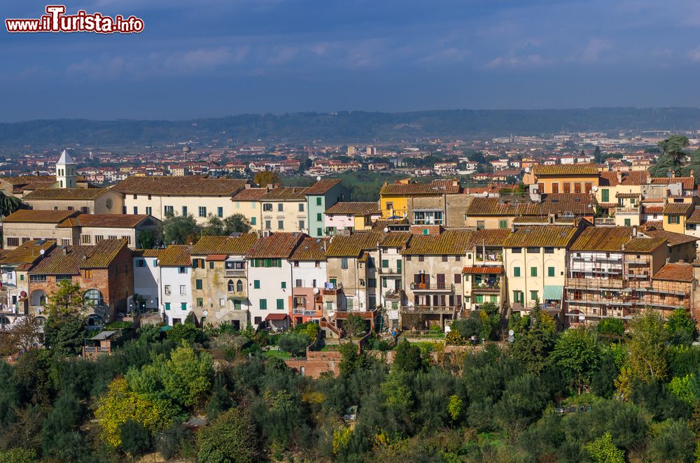 Immagine Vista panoramica di Montopoli in Val d'Arno in Toscana