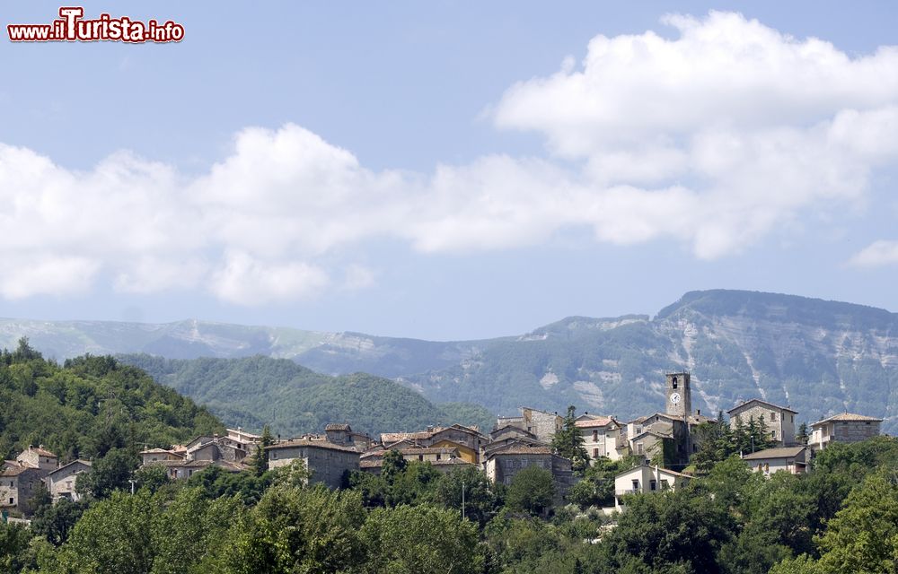 Immagine Vista panoramica di Santa Maria di Acquasanta Terme vicino ad Ascoli Piceno, nelle Marche