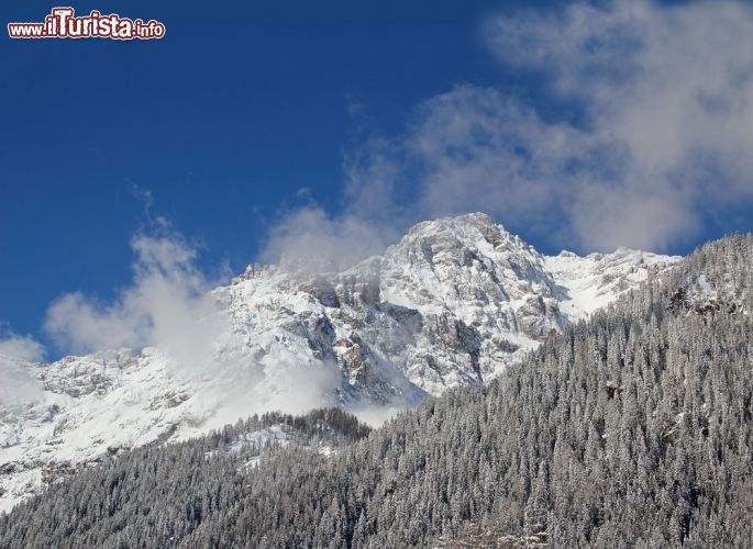 Immagine Fotografia di una massiccio delle Dolomiti di Sesto in Alta Pusteria - © pecold / Shutterstock.com