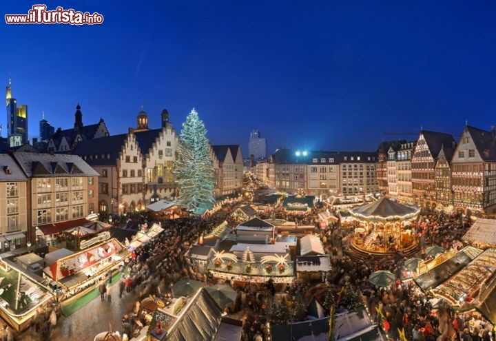 Immagine Mercatini di Natale a Francoforte, durante l'Avvento in Germania © Frankfurt Turismus