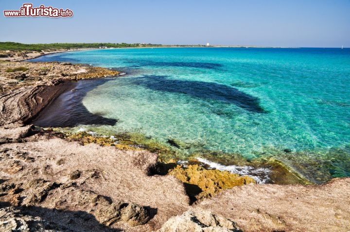 Immagine Spiaggia di Punta Suina: si trova a sud di Gallipoli, in direzione di Punta del Pizzo, sul versante ionico del Salento, in Puglia - © ROBERTO ZILLI / Shutterstock.com