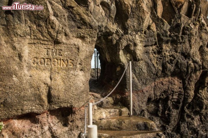 Immagine Aperto nel 1902 The Gobbins è uno storico sentiero dell'Irlanda del nod, recentemente ristrutturato. Si trova non lontano da Larne - © media.ireland.com