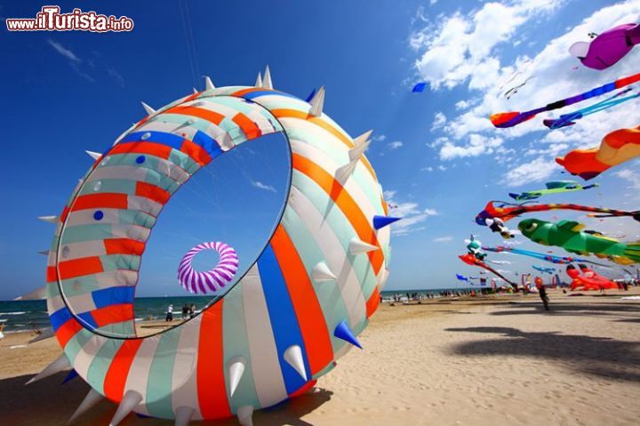 Immagine Aquiloni in spiaggia: il Festival Internazionale dell'Aquilone di Cervia