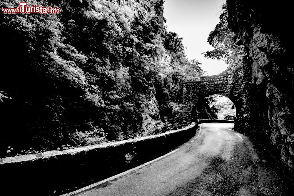 Immagine Inaugurata nel 1013 l'audace strada della Forra a Tremosine ha permesso di scoprire i paesaggi incantati della costa ovest del Lago di Garda