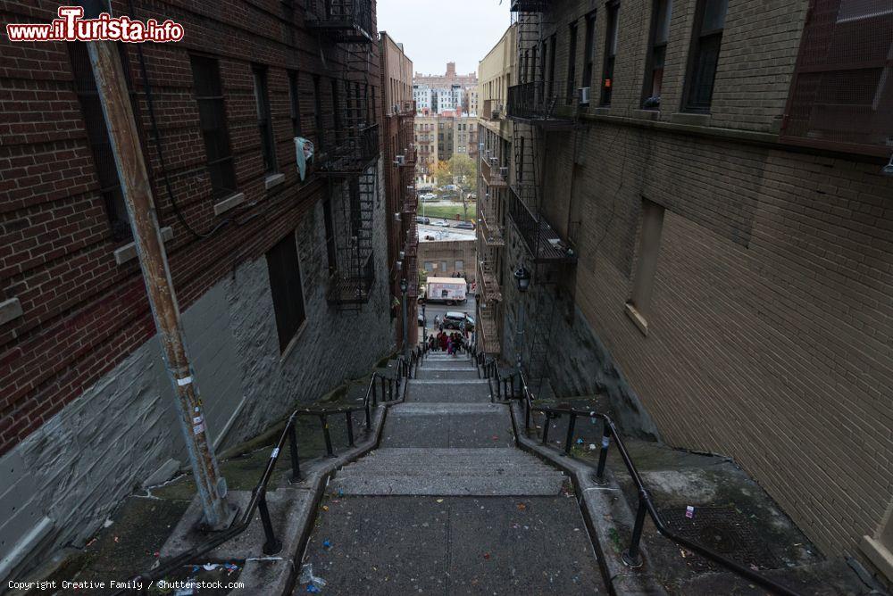 Immagine La cosiddetta scala di Joker (Joker stair) si trova nel quartiere Bronx a New York CIty - © Creative Family / Shutterstock.com