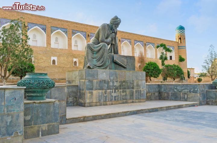 Immagine Monumento a Muhammad ibn Musa al-Khwarizmi uno scienziato persiano: siamo a Khiva in Uzbekistan - © eFesenko / Shutterstock.com