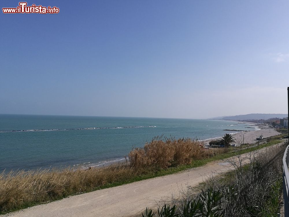 Immagine Panorama della spiaggia di Fossacesia in Abruzzo