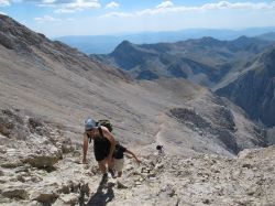 La salita sul Gran Sasso