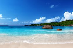 Anse Lazio a Praslin: snorkeling nel mare turchese delle isole Seychelles - © Iakov Kalinin / Shutterstock.com