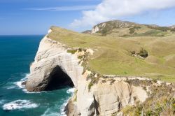 Cape Farewell la punta più settentrionale dell'Isola del Sud in Nuova Zelanda, regione di Tasman - © ian woolcock / Shutterstock.com