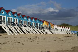 Case colorate sulla spiaggia di Vlissingen, Olanda - © Erik Evertsen - Fotolia.com