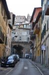 Centro storico di Perugia: una delle strade di accesso al cuore cittadino
