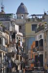 Centro storico di Pozzuoli, visto dal porto