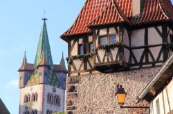 Chatenois in Alsazia, Francia: dettaglio della Tour des Sorcières  - © ISO-68 - Fotolia.com