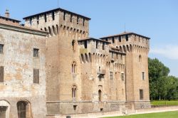Facciata del castello di San Giorgio a Mantova, ...