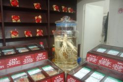 Farmacia storica cinese nel centro storico di Hangzhou, in Cina