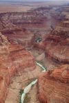 Foto da tour aereo sopra il fiume Colorado, nel Grand Canyon dell'Arizona negli USA - © B.S.Karan / Shutterstock.com