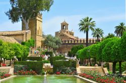 I Giardini dell'Alcazar de los Reyes Cristianos si trova a Cordova (Cordoba)  la città della Spagna, nel nord dell'Andalusia - © nito / Shutterstock.com 