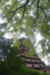 Il giardino della Pagoda delle 6 Armonie vicino a Hagzhou in Cina