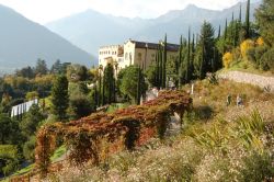 I Giardini di Sissi Merano a Castel Trauttmansdorff Merano Autunno - cortesia foto www.trauttmansdorff.it