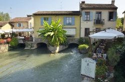 Il borghetto dei mulini si trova nei dintorni di Valeggio sul Mincio nel Veneto