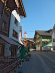 Uno del centro di Andermatt in Svizzera