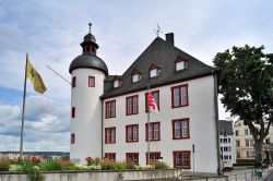 Il vecchio castello di Coblenza, in Germania. La storia di Coblenza affonda le radici in epoca Romana - © clearlens / Shutterstock.com