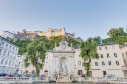 Kapitelschwamme, Salzburg: la fontana si trova a Kapitelplatz nel centro di Salisburgo - © Anibal Trejo / Shutterstock.com