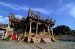 Il tempio di Khoo kongsi temple, uno dei patrimoni UNESCO della Malesia che si trova sull'isola di Penang - © Mark Hall / Shutterstock.com