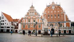 La casa delle teste nere Riga (dom Czarnoglowych) - Foto di Giulio Badini