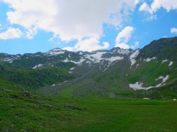 La Gurschenalp il Gemmstock il paesaggio glaciale