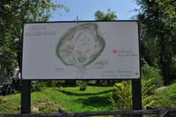 La mappa della Solfatara di Pozzuoli