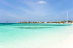 Il mare dei Caraibi si presenta nei colori fantastici delle acque cristalline di Los Roques, il paradiso dello snorkeling e delle immersioni in Venezuela - © Dmitry Burlakov / Shutterstock.com ...